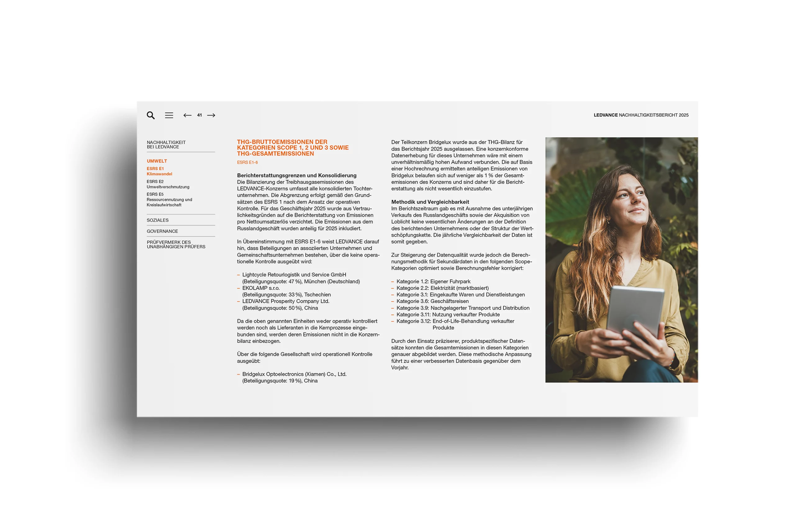 NB26_LEDVANCE_Nachhaltigkeitsbericht-2025_Inhalt-8